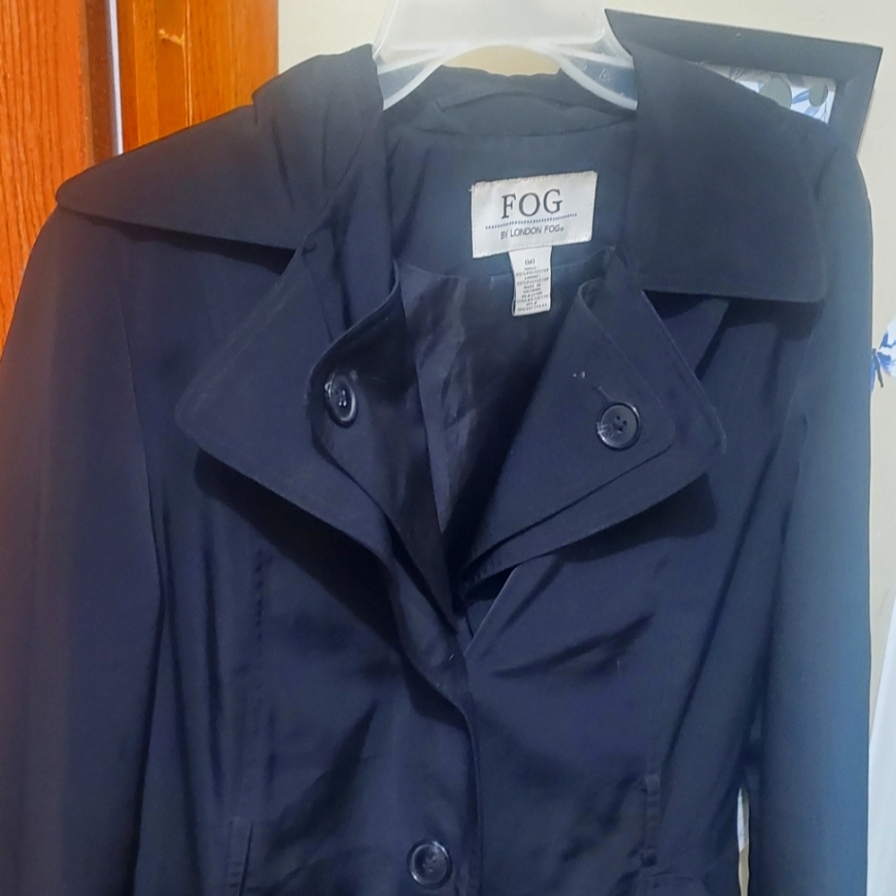 LONDON FOG Half trench coat